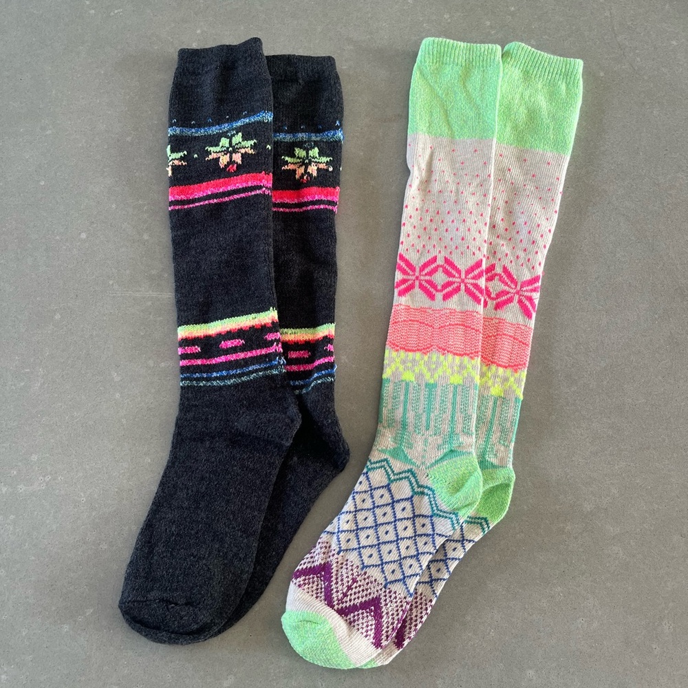 American Eagle Boot Socks 2 pairs